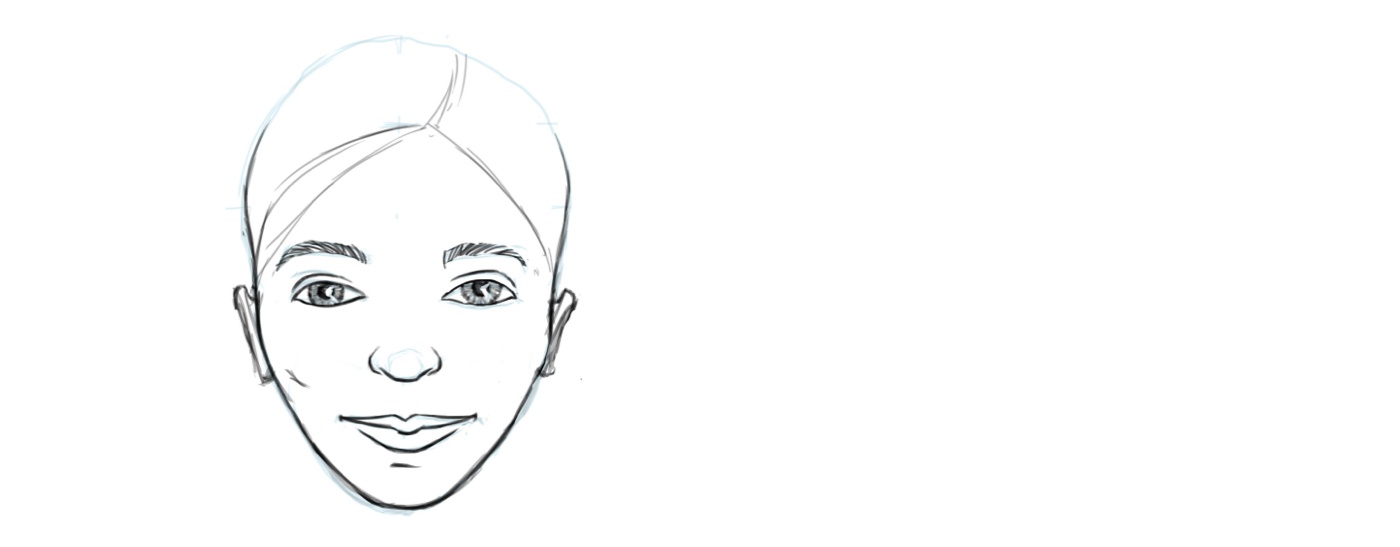 Comment dessiner le visage d une femme tape par tape