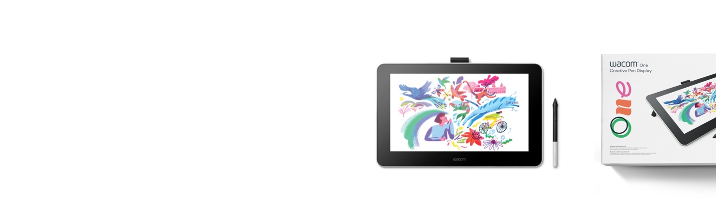 Wacom One: monitor interactivo creativo y pen tablet